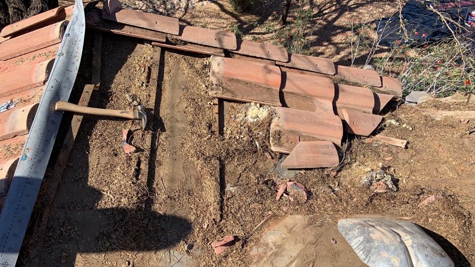 damaged Arizona roof roof inspection finds another damaged Arizona roof